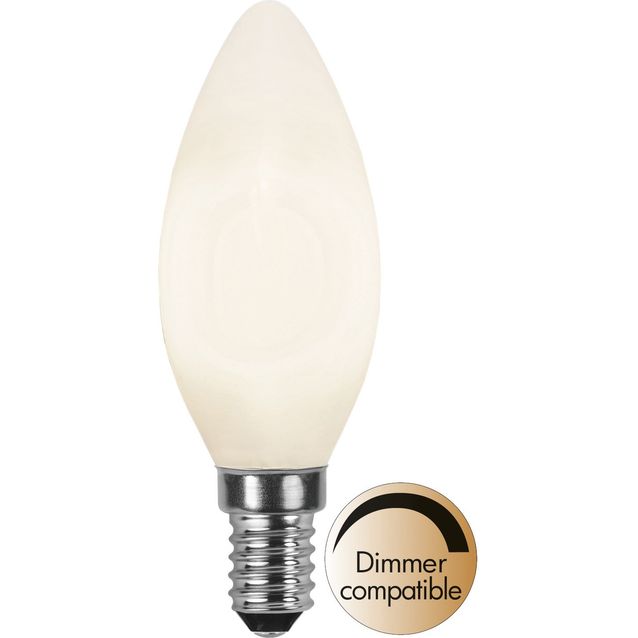 LED-lamppu Star Trading Opaque Filament RA 90 375-04-1, Ø35x98mm, E14, C35, 5W, 2700K, 450lm