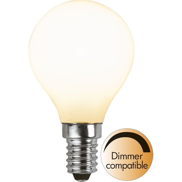 LED-lamppu Star Trading Opaque Filament RA 90 375-14-3, Ø45x78mm, E14, P45, 5W, 2700K, 450lm