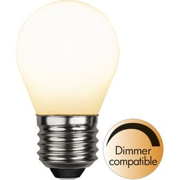 LED-lamppu Star Trading Opaque Filament RA 90 375-24-2, Ø45x78mm, E27, G45, 5W, 3000K, 470lm