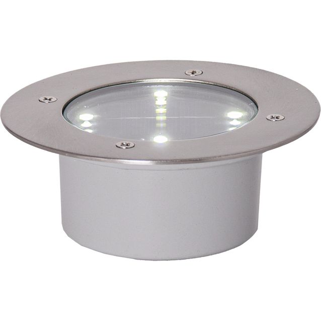 Aurinkokennovalaisin Star Trading Decklight, upotettava, ruostumaton teräs