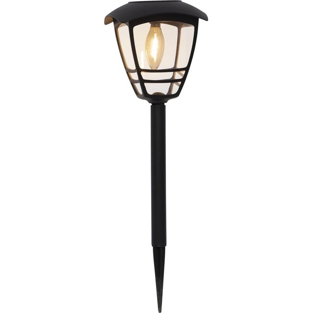 Aurinkokennovalaisin Star Trading Felix, 45cm, musta