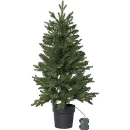 LED-valaistu joulukuusi Star Trading Byske, 90cm, vihreä