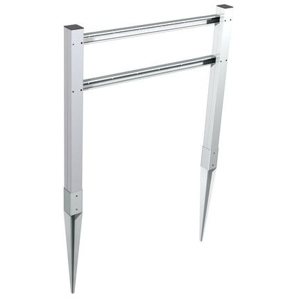 Postilaatikon jalka Stala kolmelle PL-3/4 laatikolle