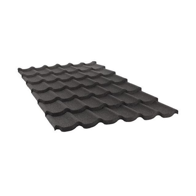 Kivipäällysteinen peltikatto Queentile Standard 6 riviä 2150x1150mm