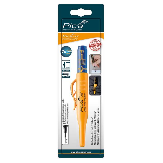 Reikätussi Pica Ink, eri värejä