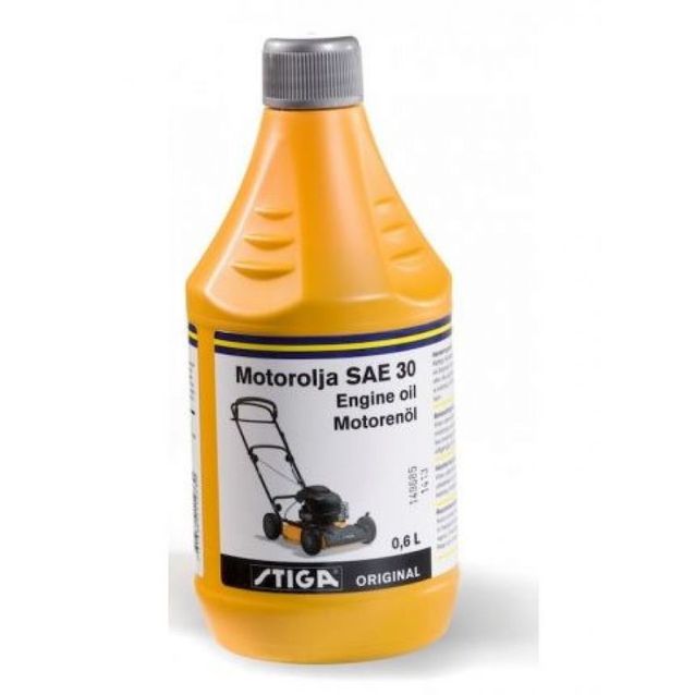 Moottoriöljy Stiga 4-t SAE 30, 0,6l