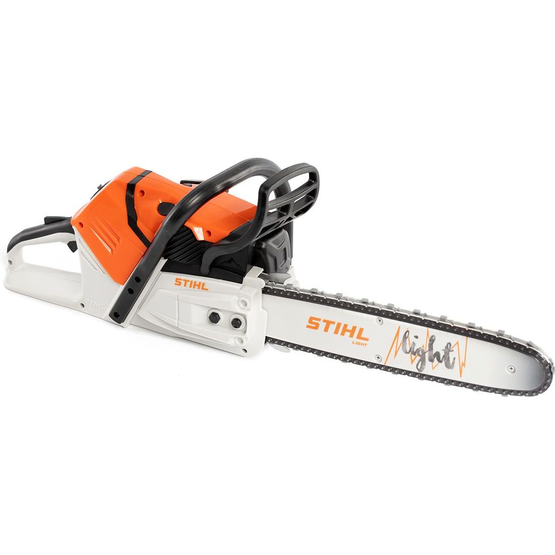 Lasten lelumoottorisaha Stihl MS 500i paristokäyttöinen (AAx3 ei sisälly)