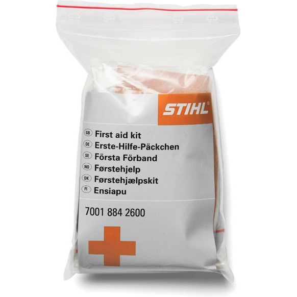 Ensiapupakkaus Stihl sis. sideharso haavahuuhde laastarit