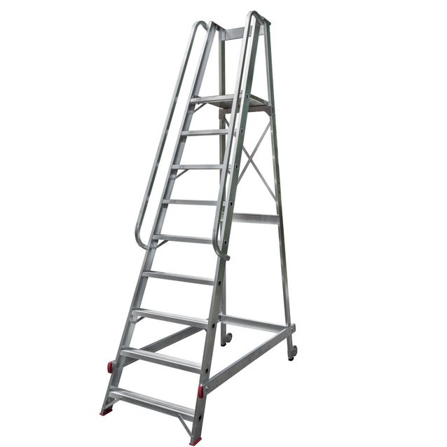 Kevyet varastotikkaat tasokorkeus 226 cm Suomi-Tikas