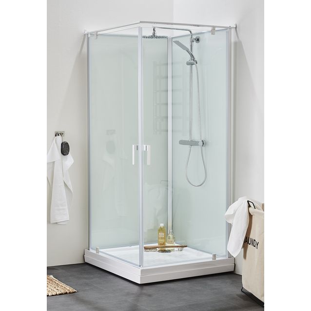 Suihkukaappi Hafa Breeze Deluxe Square, 90x90