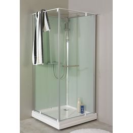 Suihkukaappi Noro Ocean 80C 800x800 mm valkoinen lasi