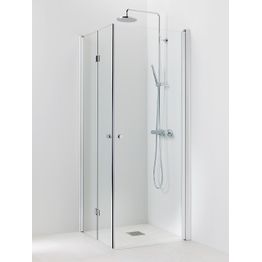 Suihkukulma Vihtan Ocean 3+5 700/900 mm kääntyvä + taittuva suora kirkas lasi