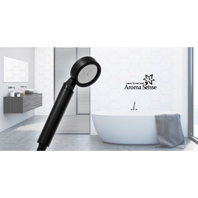 Käsisuihku Aroma Sense AS-9000RB, musta