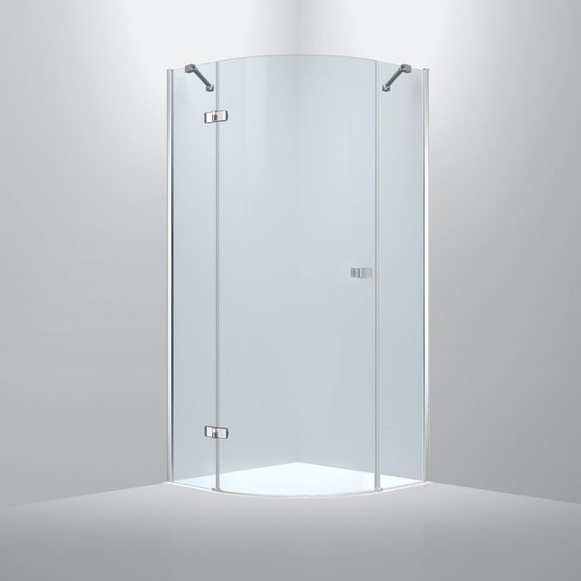 Suihkunurkka Bathlife Diskret 1000x1000 mm vasen kromi