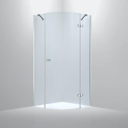 Suihkunurkka Bathlife Diskret eri kokoja oikea kromi