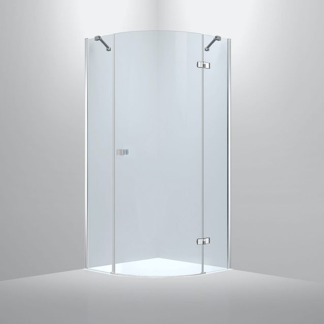 Suihkunurkka Bathlife Diskret eri kokoja oikea kromi