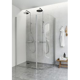 Suihkunurkka Hafa Igloo Pro J-ovi kirkas lasi eri kokoja