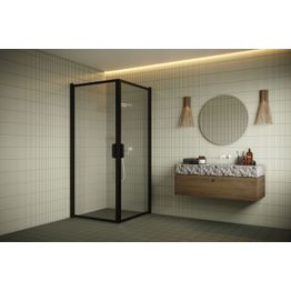 Suihkunurkka Hietakari Bläk 757 New York kääntyvät ovet 717+817 mm