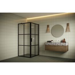 Suihkunurkka Hietakari Bläk 765 Paris seinä 819 mm ja ovi 917 mm