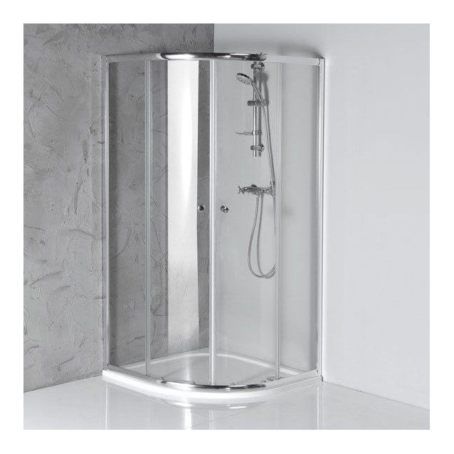 Suihkunurkka Interia Arleta 900x900 mm kirkas lasi