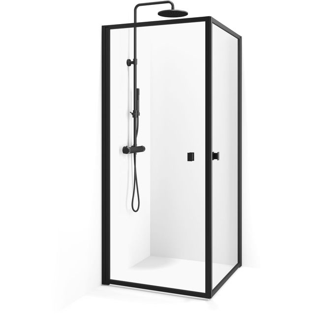 Suihkunurkka Macro Empire Suora, 100x100, kirkas lasi