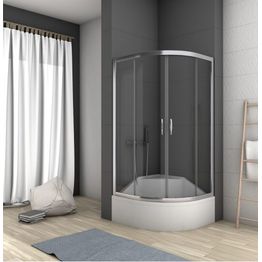 Suihkunurkka Schönberg Agnes, karkaistu turvalasi, eri kokoja, kirkas