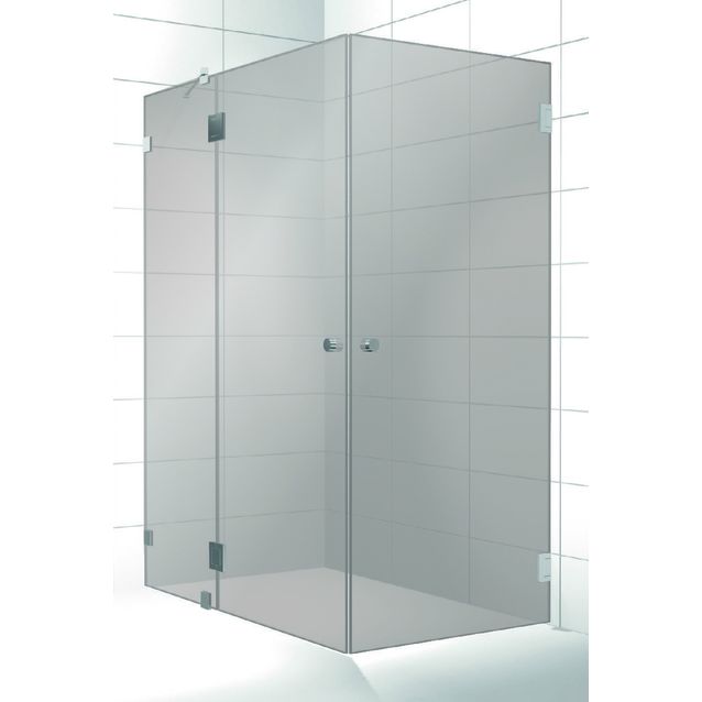 Suihkunurkkaus Harmaa Elegance 15 mittatilaus