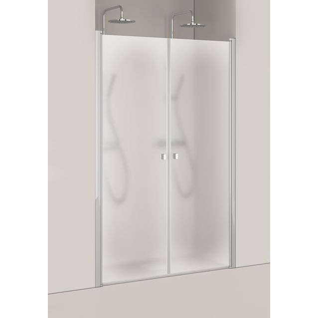 Suihkuovet syvennykseen Hafa Igloo Pro, kaksi ovea, huurrettu, eri kokoja