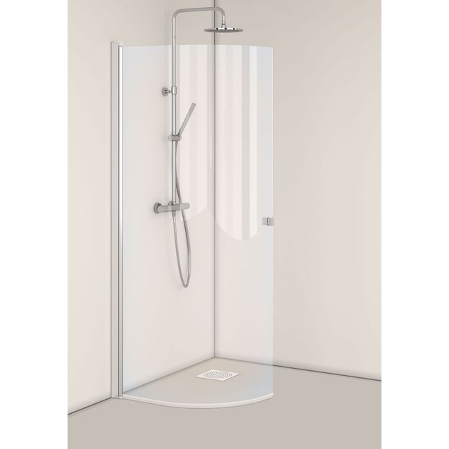 Suihkuovi Hafa IglooPro, J-malli, 800 mm