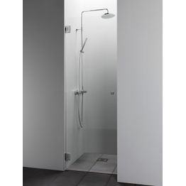 Suihkuovi Vihtan Elegance 9 kirkas lasi eri kokoja eri värejä