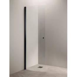 Suihkuovi Vihtan Puro 4 kirkas lasi alumiini/musta eri vaihtoehtoja