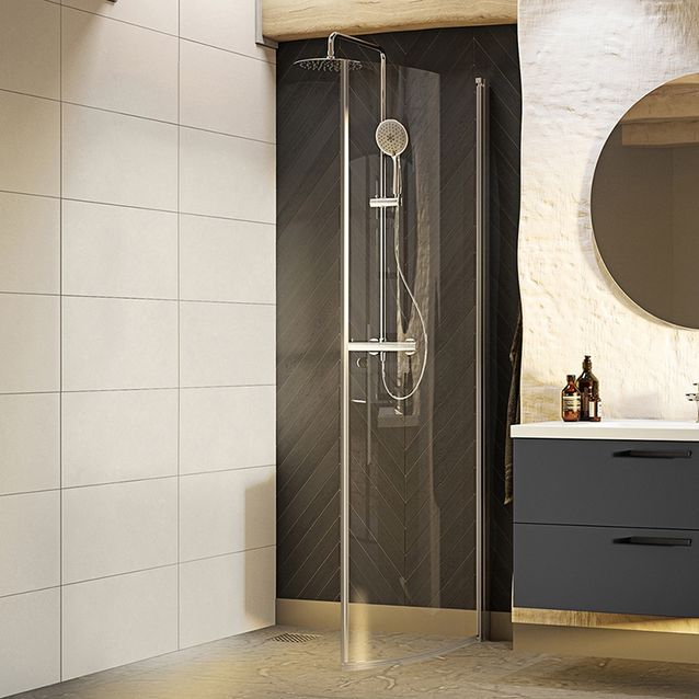 Suihkuovi Westerbergs Nejd kaareva eri kokoja