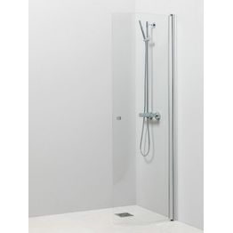 Suihkuseinä Vihta Pisara 4 550x2015 mm kääntyvä kaareva kirkas lasi