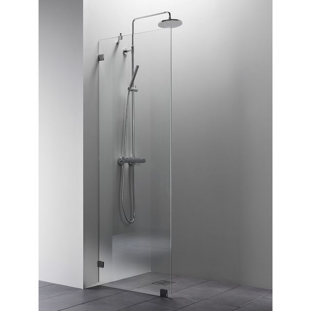 Suihkuseinä Vihtan Elegance 1, kirkas lasi, eri kokoja, eri värejä