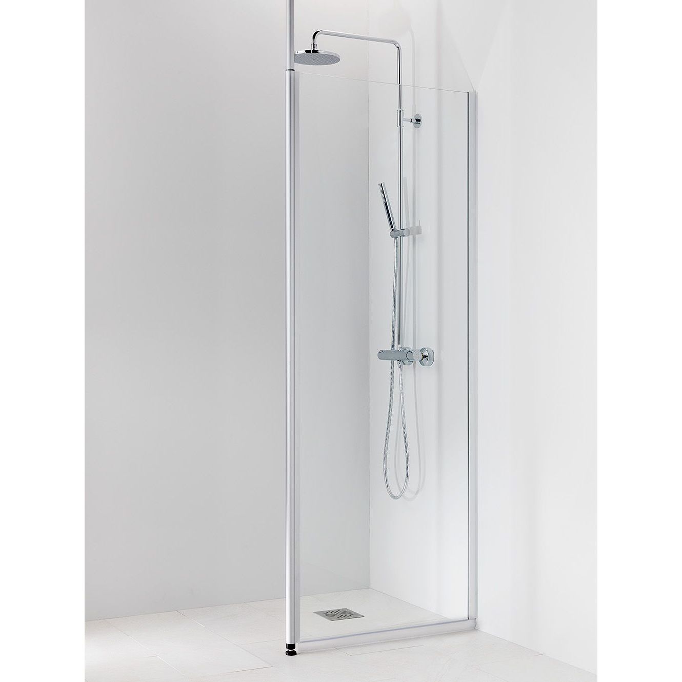 Suihkuseinä Vihtan Ocean 1 800x2015 mm kiinteä kirkas lasi