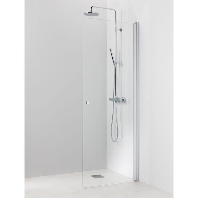 Suihkuseinä Vihtan Ocean 3 400x2019 mm kääntyvä suora kirkas lasi