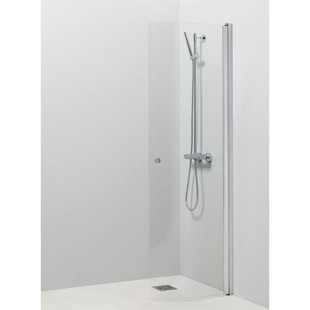 Suihkuseinä Vihtan Ocean 4 650x2015 mm kääntyvä kaareva kirkas lasi