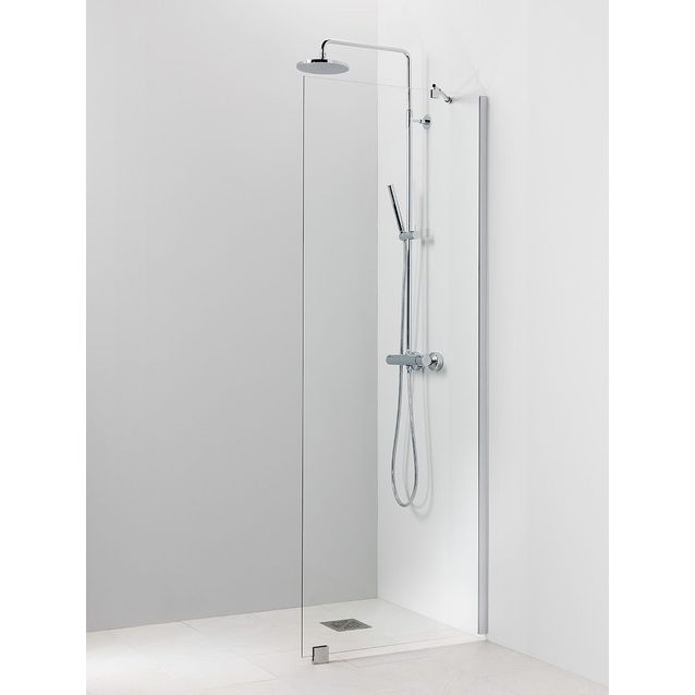 Suihkuseinä Vihtan Ocean 6 350x2015 mm kiinteä kirkas lasi