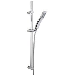 Suihkusetti Duschy Biscaya, 75 cm, kiiltävä kromi