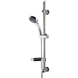 Suihkusetti Duschy Miami, 75 cm, kiiltävä kromi