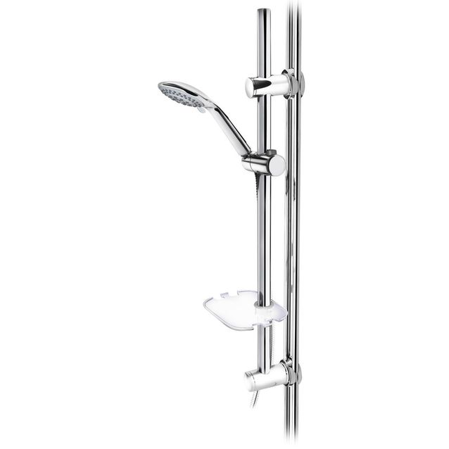 Suihkusetti Gustavsberg Vaska, asennus suihkuputkeen, 3 suihkutoimintoa, kromi