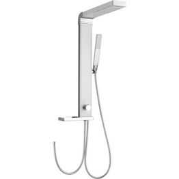 Sadesuihkusetti Interia Rome, yläsuihkulla, käsisuihkulla, kiiltävä kromi