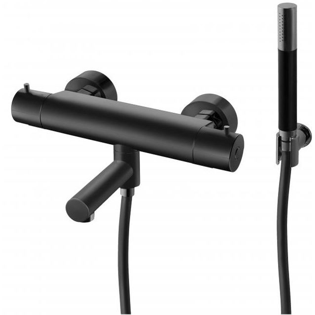 Suihkusetti Tapwell Evo EVM026, termostaattihanalla, mattamusta