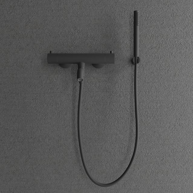 Suihkusetti by Scandtap Pleasure 4 Coal termostaattihanalla