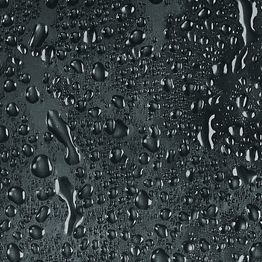 Suihkuverho Pisla Duschy Pisara 180x200 cm musta tekstiili