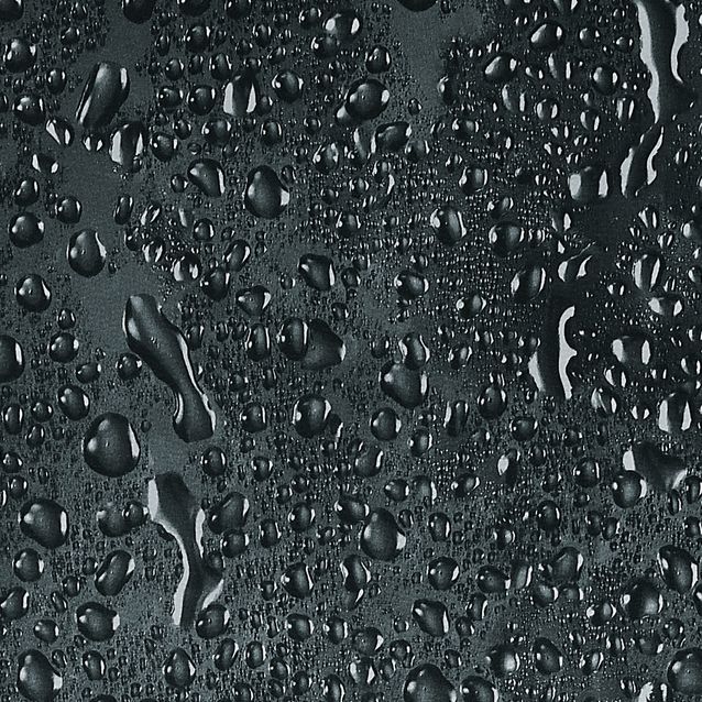 Suihkuverho Pisla Duschy Pisara 180x200 cm musta tekstiili