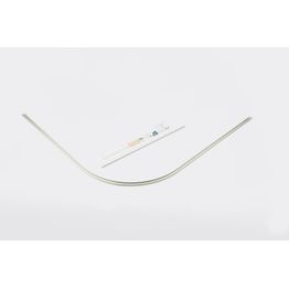 Suihkuverhokaari FP-Tuotteet U-kisko 900x900 mm anodisoitu alumiini