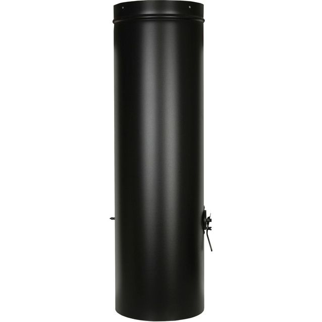 Sulkupeltipiippu (1m) musta