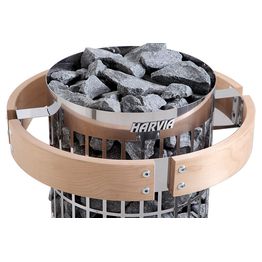 Suojakaide Harvia HPC6 Cilindro Pro 10/13,5 kW-kiukaalle lämpökäsitelty koivu