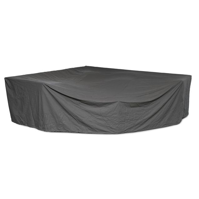 Suojapeite kulmasohvalle Möbelskydd 225 x 225 x 80 cm harmaa